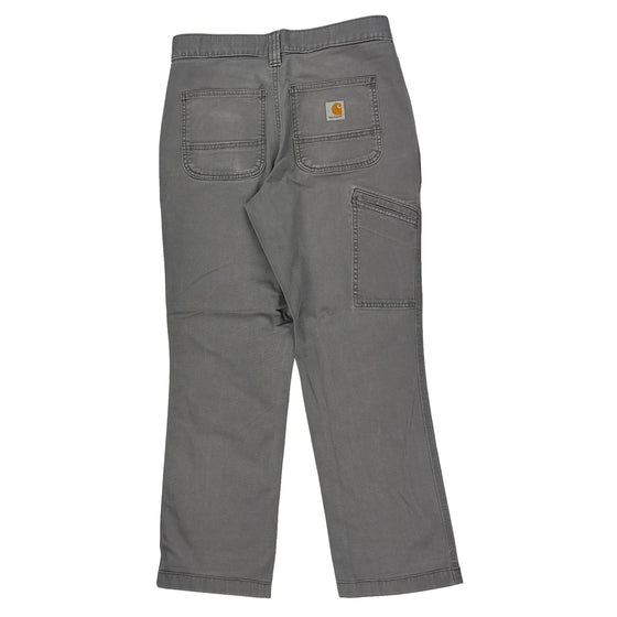 Carhartt Trousers - 28W UK 8 Grey Cotton Blend