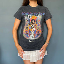  Vintage blue Jimi Hendrix, Paris Hard Rock Cafe T-Shirt - womens small