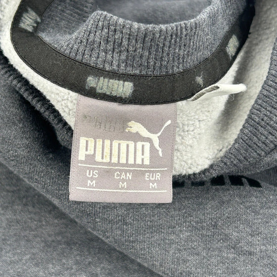 Sportswear Puma Graphic Sweatshirt - Medium Grey Cotton Blend