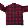 Dickies Checked Overshirt - Large - Red Cotton Blend