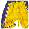 Nike NBA Lakers Shorts - Large Yellow & Purple - Polyester