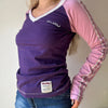 Vintage purple Guru Long Sleeve Top - womens medium