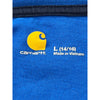 Carhartt Blue Pocket T-Shirt - Large - Blue Cotton