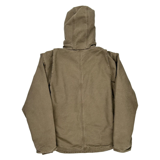 Carhartt Jacket - Medium Khaki Cotton Blend