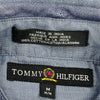 Tommy Hilfiger Checked Shirt - Medium Blue Cotton