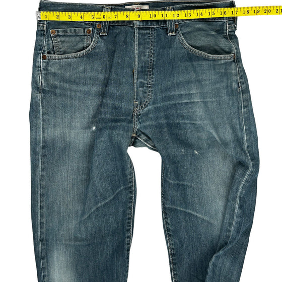 Levis 501 Jeans - 34W 33L - Blue Cotton