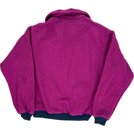 Age 9-10 Patagonia Fleece Jacket - Small - Purple Polyester