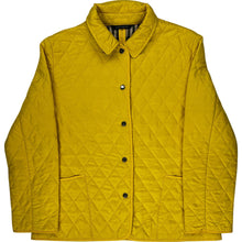  Unknown Quilted Jacket - Large - Yellow Polyester