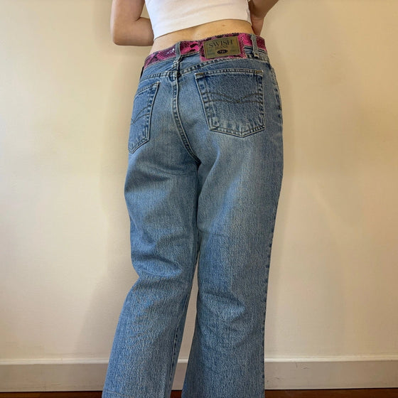 Vintage blue Swish Jeans Jeans - womens 26" waist