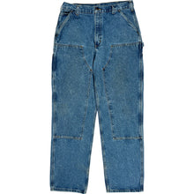  Carhartt Denim Utility Jeans - 32W 34L - Blue Cotton