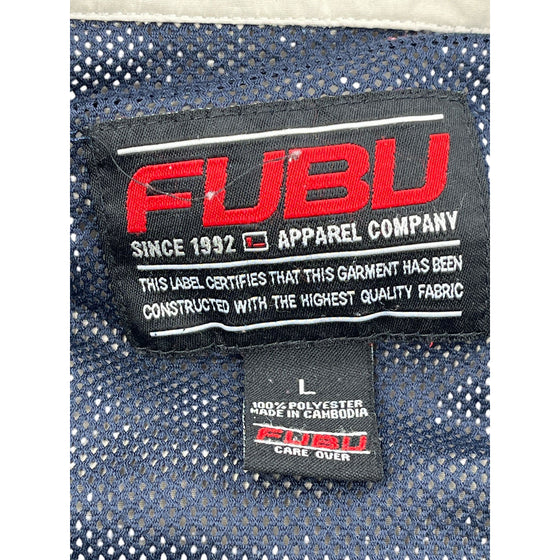 FUBU Sport Beige Jacket - Large - Beige Polyester