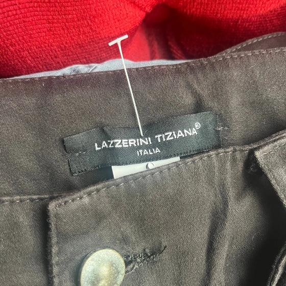 Vintage black Lazzerini Tiziana Cargo Trousers - womens 30" waist