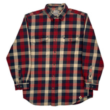  Carhartt Checked Flannel Shirt - Large Multicoloured Cotton