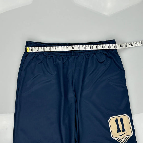 Number 11 Nike Sport Shorts - Large Navy Polyester