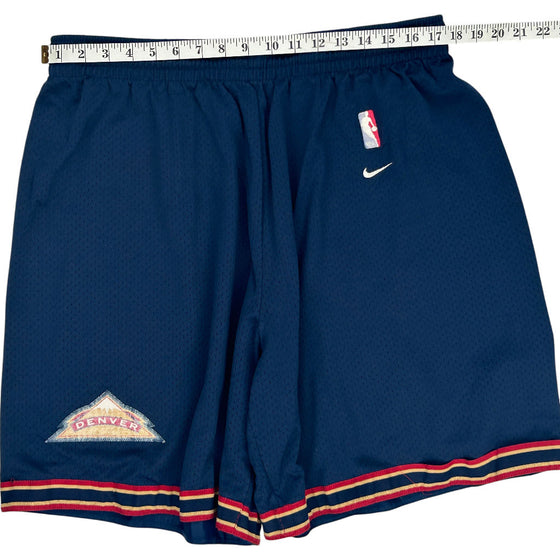 Nike Team Denver Nuggets NBA Shorts - XL - Navy Nylon