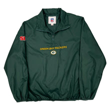  Green Bay Packers Nfl Graphic Windbreaker - XL Green Polyester