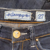 Vintage blue Snoopy Jeans - womens 27" waist