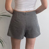 Vintage black & white Benetton Skort - womens 30" waist