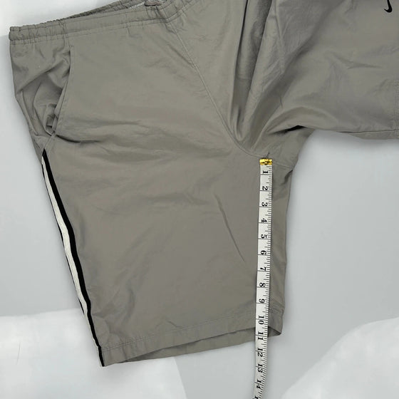 Nike Sport Shorts - Large Grey Polyester