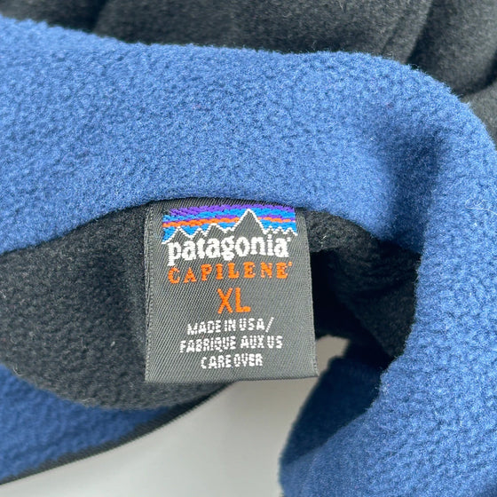 Capilene Patagonia Fleece - XL Black Polyester