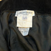 Vintage black Yves Saint Laurent Maxi Skirt - womens 34" waist