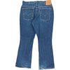 Levis 515 Boot Cut Jeans - 34W 30L - Blue Cotton Blend