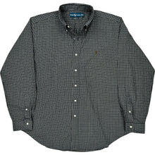  Ralph Lauren Classic Fit Check Shirt - XL - Black Cotton