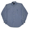 Yarmouth Ralph Lauren Shirt - Large Blue Cotton