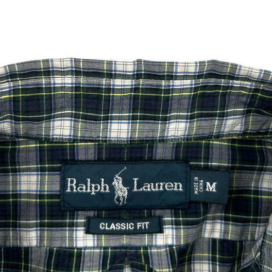 Ralph Lauren Classic Fit Check Shirt - Medium - Multicoloured Cotton