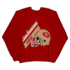 San Francisco 49Ers Tultex Nfl Sweatshirt - XL Red Cotton Blend