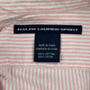 Ralph Lauren Striped Shirt - XL Pink Cotton