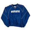 Indianapolis Colts Nfl Graphic Windbreaker - Large Blue Polyester