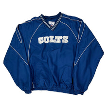  Indianapolis Colts Nfl Graphic Windbreaker - Large Blue Polyester