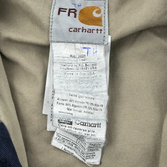 Carhartt Jacket - XL Blue Cotton Blend