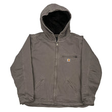  Carhartt Coat - XL Grey Cotton Blend