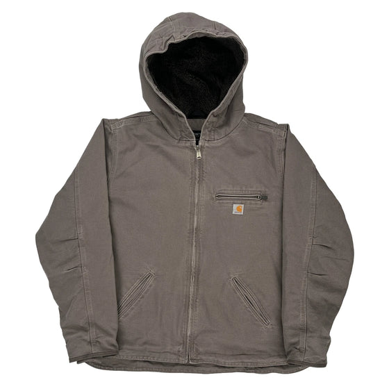 Carhartt Coat - XL Grey Cotton Blend