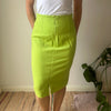 Vintage green Gianni Versace Midi Skirt - womens 27" waist