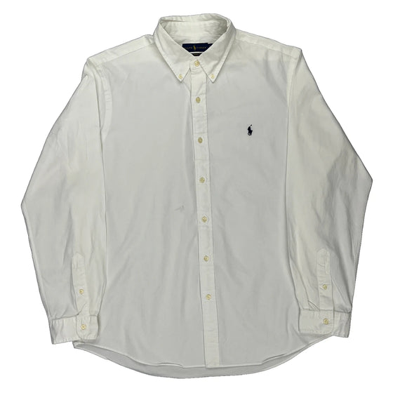 Ralph Lauren Shirt - XL White Cotton