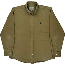  Carhartt Madison Shirt - Large - Khaki Cotton