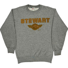  Chase Authentics Stewart Embroidered Sweatshirt - Large - Grey Cotton Blend