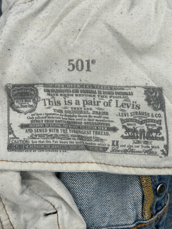 Levis 501 Jeans - W34 L30 Blue