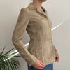 Vintage beige Gianfranco Ferre Jacket - womens small