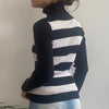 Vintage black & white Ralph Lauren Rollneck - womens medium