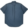 Ralph Lauren Blake Short Sleeve Shirt - Large - Blue Cotton