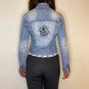 Vintage blue Good Show Denim Jacket - womens medium