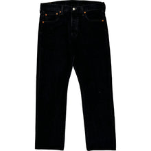  Levis 501 Jeans - 34W 29L - Black Cotton