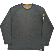  Carhartt Force Long Sleeve T-Shirt - X-Large - Grey Polyester Cotton