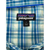 Patagonia Plaid Shirt - Large - Blue Nylon Blend