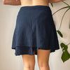 Vintage navy Pennyblack Mini Skirt - womens 28" waist