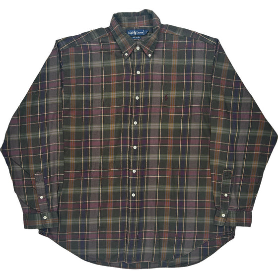 Ralph Lauren Plaid Shirt - 2XL - Multicoloured Cotton